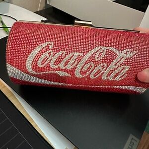 Coca Cola Red and White Wristlet Clutch